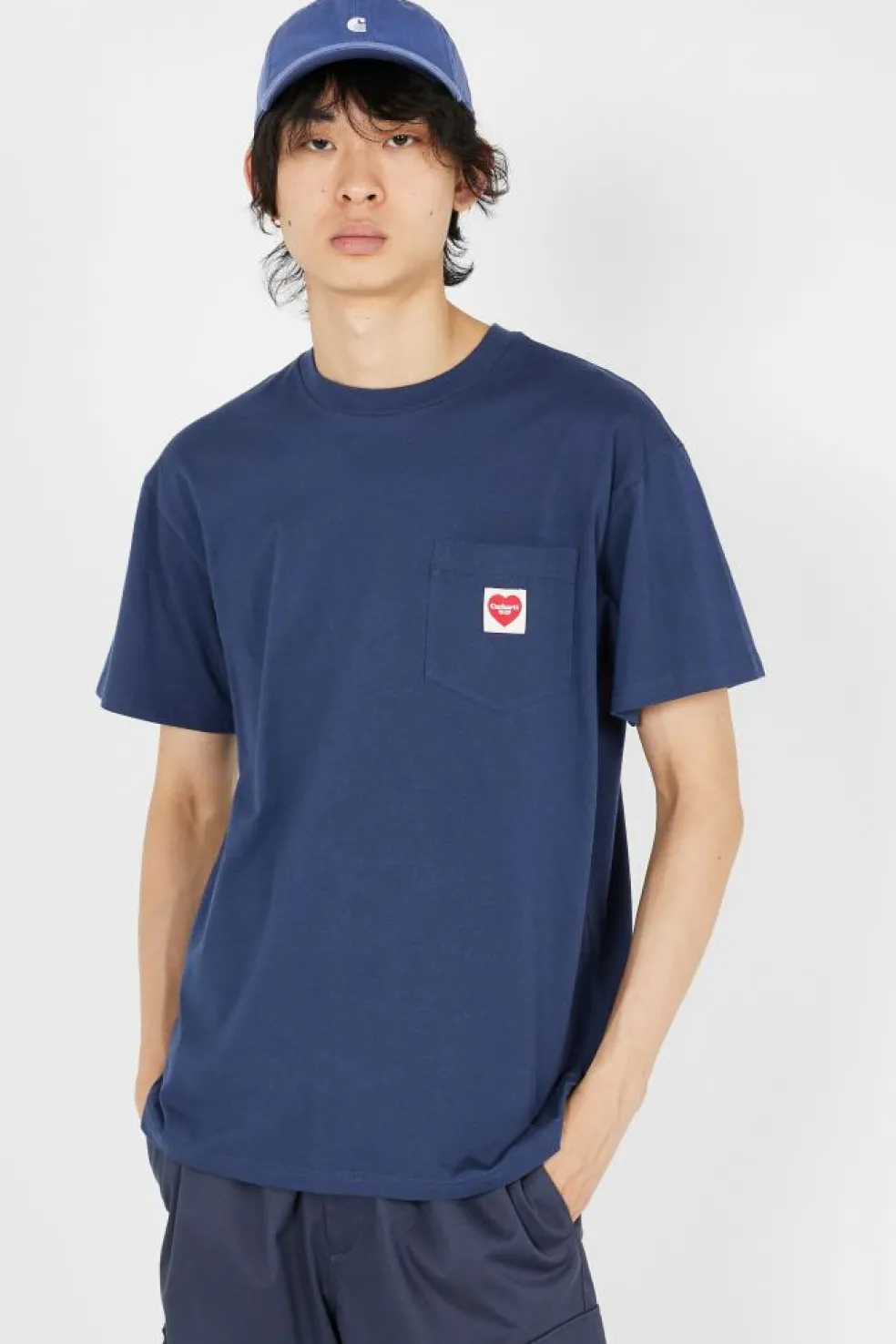 Pocket Heart T-Shirt - T-shirt | Bleu