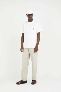 Pocket Heart T-Shirt - T-shirt | Blanc