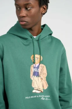 Polo Bear Fleece Hoodie - Hoodie | Vert