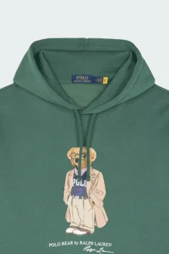 Polo Bear Fleece Hoodie - Hoodie | Vert