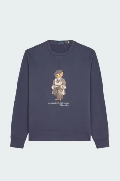 Polo Bear Fleece Sweatshirt - Sweatshirt | Bleu