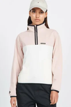 POPOVER 1/2 Z - Sweatshirt zippé | Rose