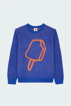POPSICLE CREWNECK - Pull | Bleu