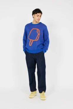 POPSICLE CREWNECK - Pull | Bleu
