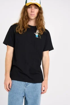 POTTY POCKET TEE - T-shirt | Noir
