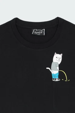 POTTY POCKET TEE - T-shirt | Noir