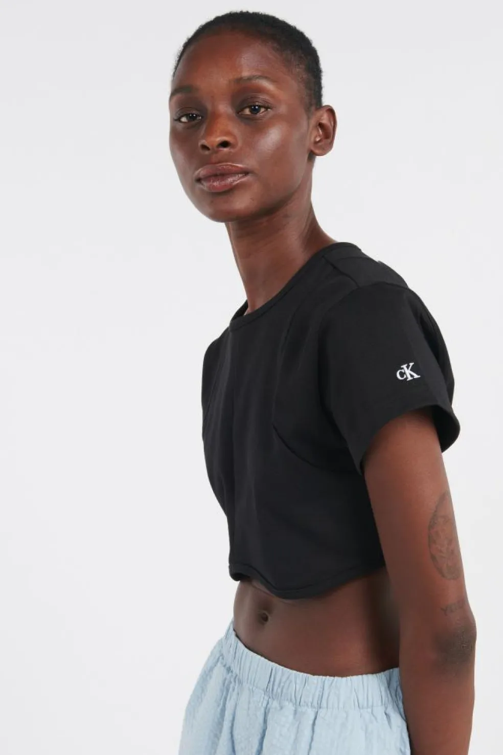 PRIDE CROPPED BOXY F - Top | Noir