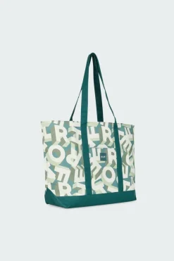 PRINTED - Sac shopping | Vert