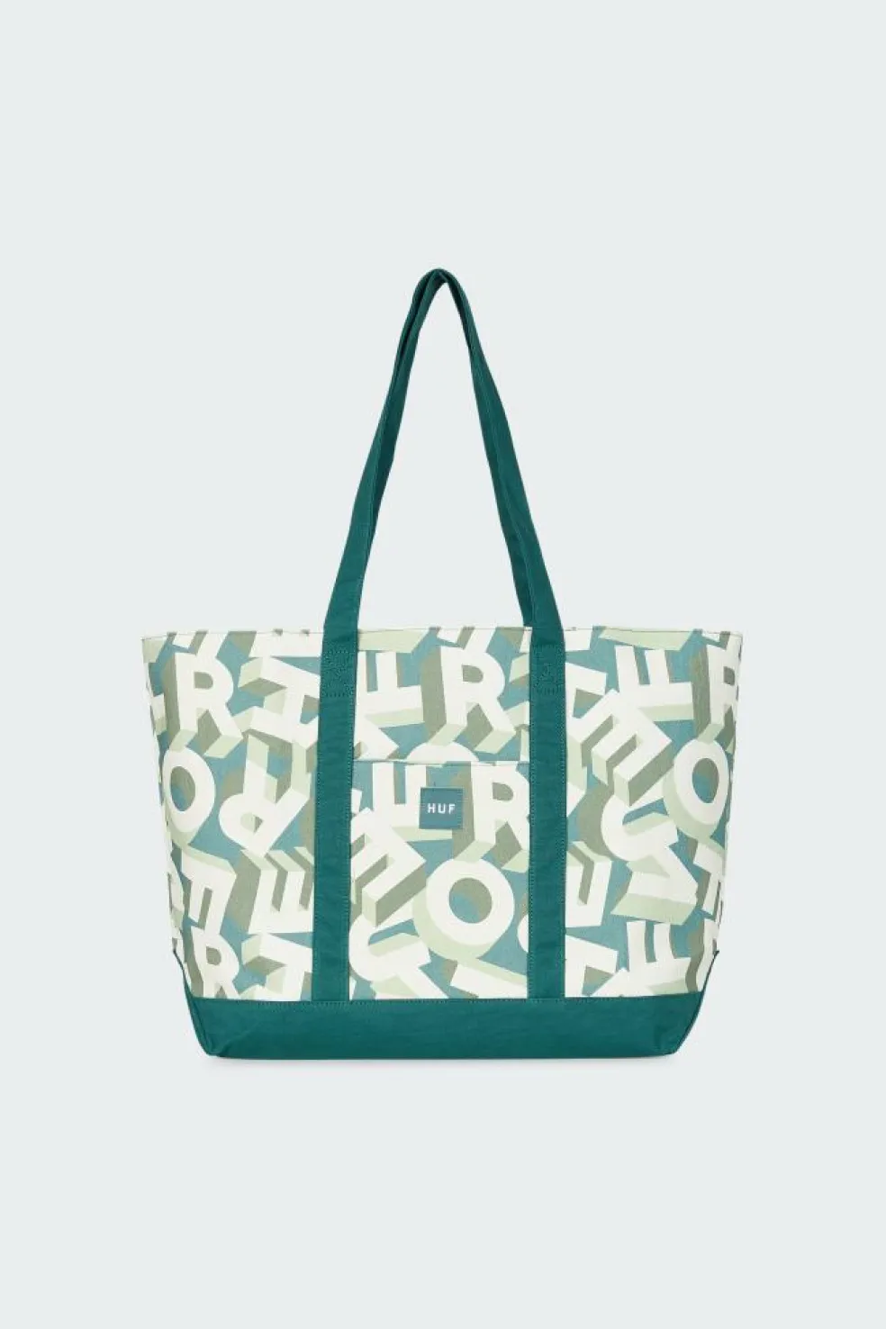 PRINTED - Sac shopping | Vert