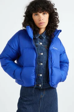 Puffect II Cropped - Doudoune | Bleu