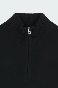 PULL 1/2 ZIP FIL RECYCLE - Sweatshirt | Noir