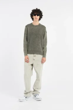 PULL COL ROND RIB - Pull | Vert