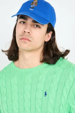 Pull en coton torsadé - Pull | Vert