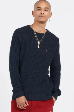 PULL F4GFD005 PANUCCI TEXT 412 - Pull | Bleu