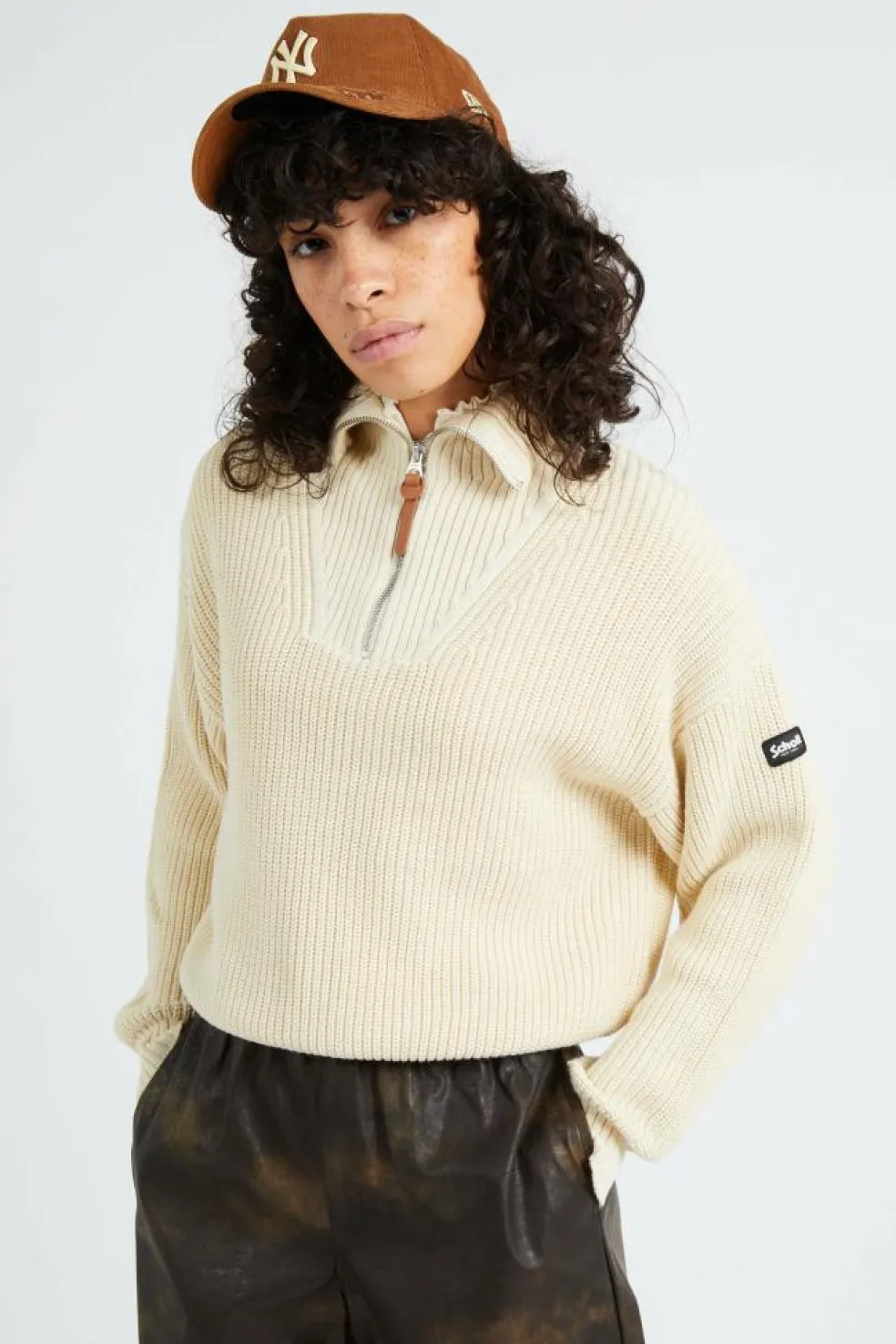 PULL OVER FEMME - Pull | Beige