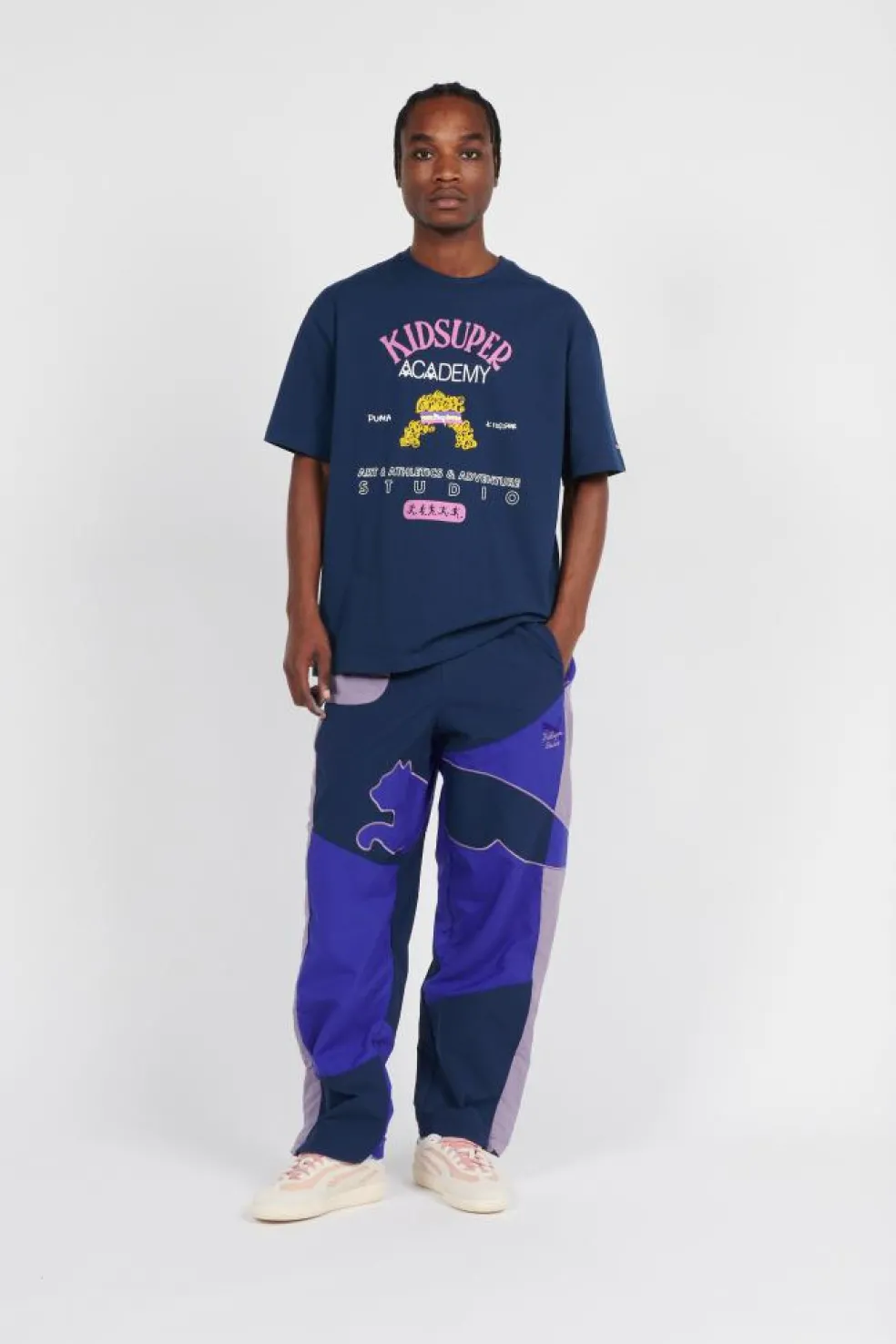 PUMA X KIDSUPER TEE - T-shirt | Bleu