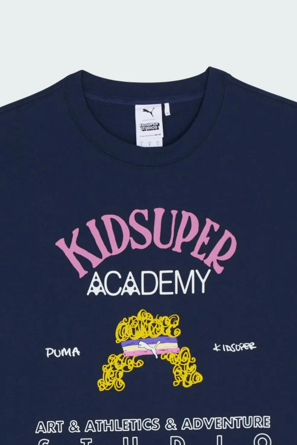 PUMA X KIDSUPER TEE - T-shirt | Bleu