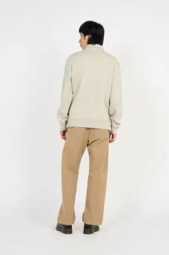 P-Wing Fleece Collared Sweatshirt - Sweatshirt zippé | Gris