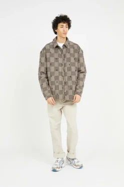 QUILTED SHIELD LS - Surchemise | Gris