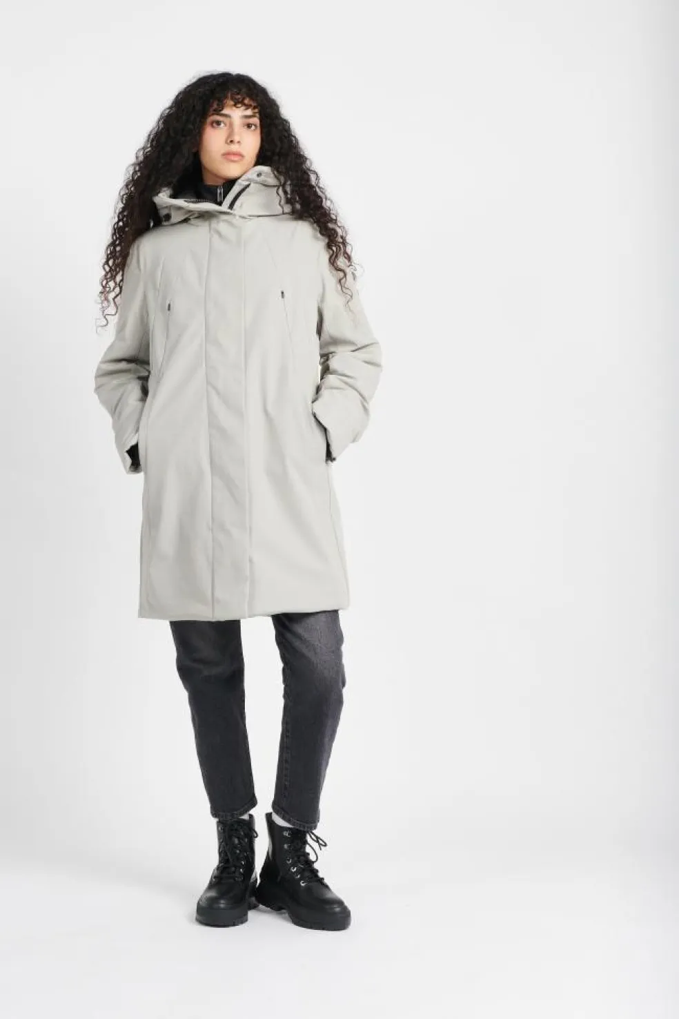 Qw498 - Parka | Beige