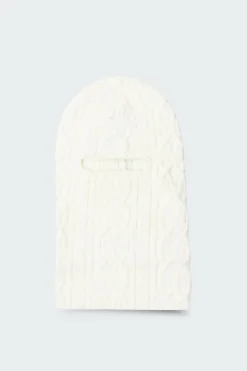 RAIN CABLE BALACLAVA - Balaclava | Beige