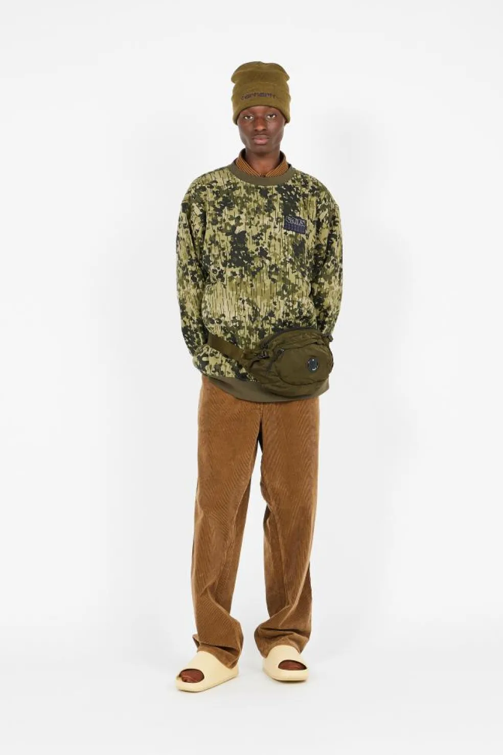 RAIN CAMO CREW - Sweatshirt | Vert