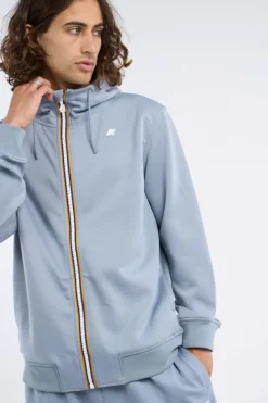 RAINER LIGHT SPACER - Hoodie zippé | Gris