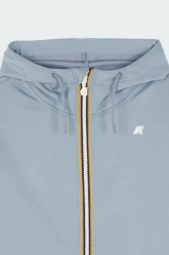 RAINER LIGHT SPACER - Hoodie zippé | Gris