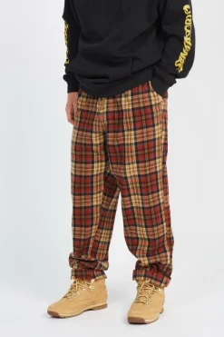 RANGE LOOSE TAPERED FLA TAOS TAUPE/BURN - Pantalon | Marron