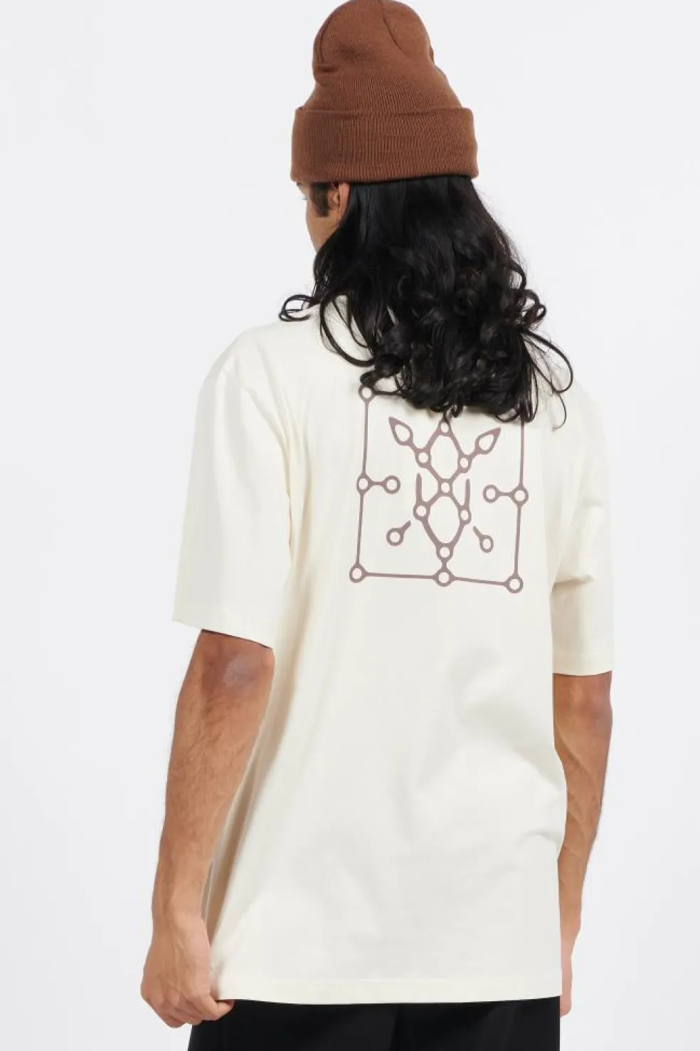 raysan ss t-shirt - t-shirt | Beige