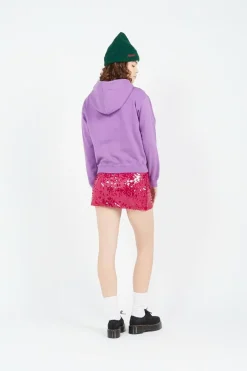 REAUMUR AMOUR SCRAWL/GOTS - Hoodie | Violet