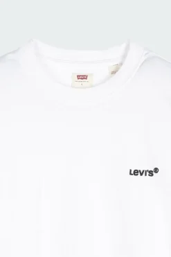 RED TAB VINTAGE TEE - Tee-shirt col rond regular-fit avec logo brodé en coton | Beige