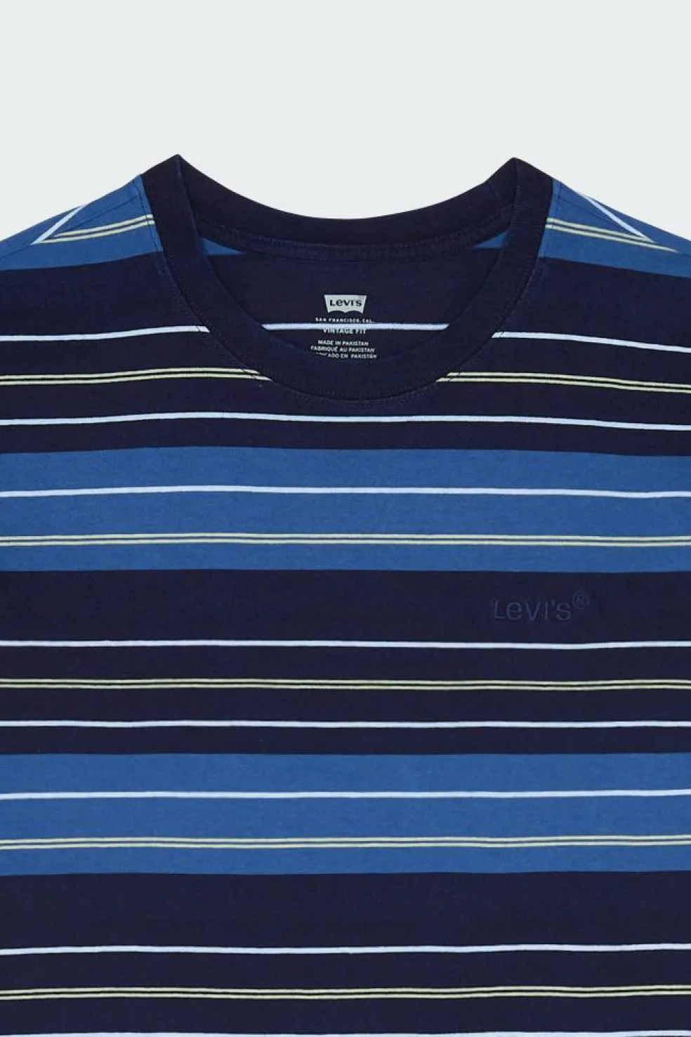 RED TAB VINTAGE TEE - T-shirt | Bleu