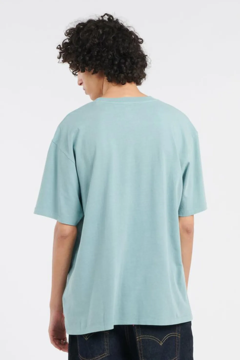 RED TAB VINTAGE TEE - T-shirt | Bleu