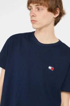 REG BADGE TEE EX - T-shirt | Bleu