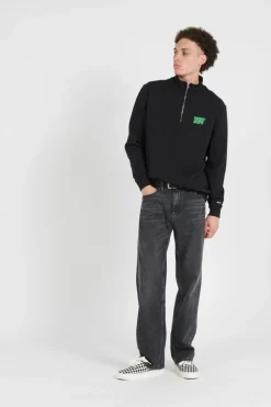 REG BUBBLE QRTR - Sweatshirt | Noir