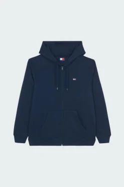 REG S FLAG ZIP T - Hoodie zippé | Bleu