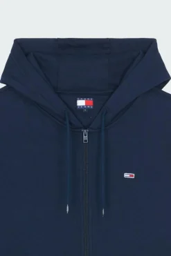 REG S FLAG ZIP T - Hoodie zippé | Bleu