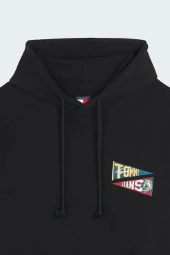 REG UNI FLAG TIG - Hoodie | Noir