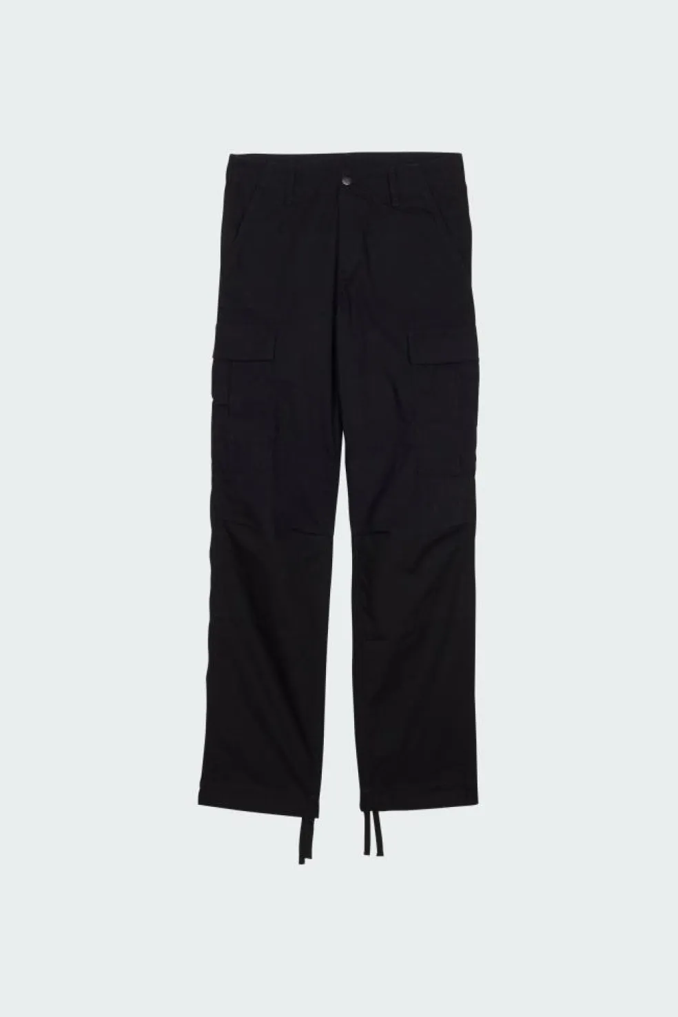 Regular - Pantalon cargo | Noir