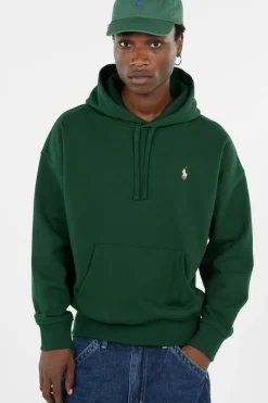 Relaxed Fit Logo Fleece Hoodie - Hoodie | Vert
