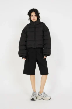 RELAXED SHORT PUFF - Doudoune | Noir