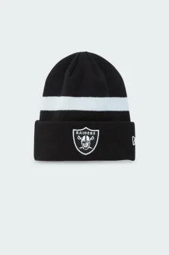 RETRO CUFF KNIT - Bonnet | Noir