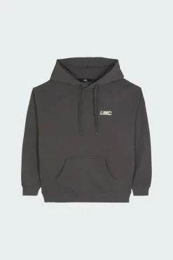 RETRO MOVING LOGO HOODIE - Hoodie | Gris