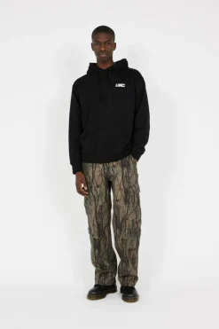 RETRO MOVING LOGO HOODIE - Hoodie | Noir