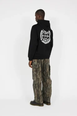 RETRO MOVING LOGO HOODIE - Hoodie | Noir