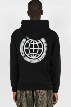 RETRO MOVING LOGO HOODIE - Hoodie | Noir