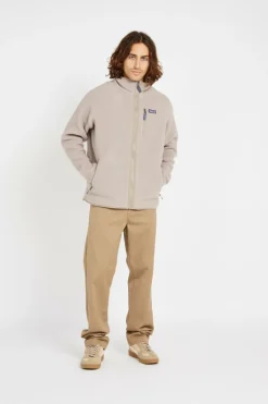 Retro Pile Fleece - Polaire | Gris