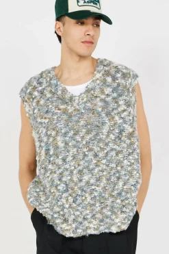 REUBEN SWEATER VEST - Pull | Multicolore