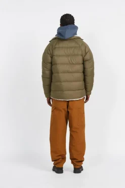 Reversible Silent Down - Doudoune | Kaki